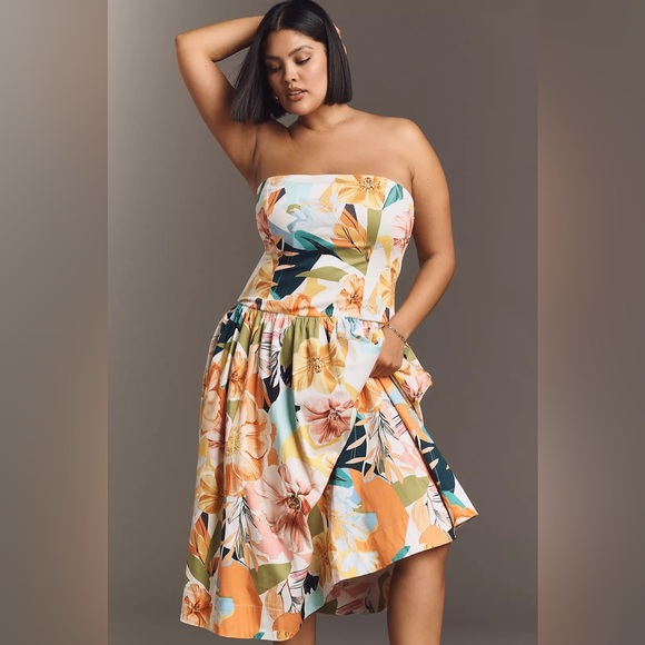 Anthropologie Dresses & Skirts - NWT!! Anthropologie Drop-Waist Floral Dress